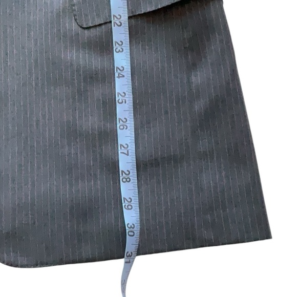 Ermenegildo Zegna Will Fit Rom Gray Pink Pinstripes Jacket, 50 R - Picture 11 of 13